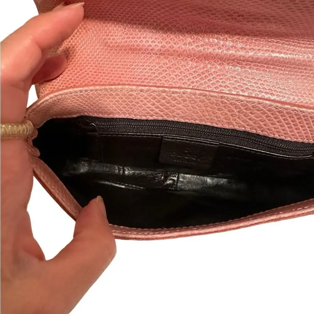 Gucci mini top handle pink leather bag - Picture 9 of 16